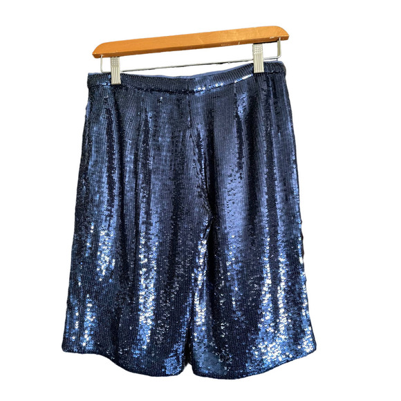 NWT ADA Navy Sequined Board Shorts - Picture 2 of 4